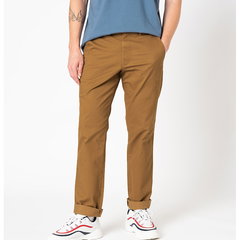 GAP, Pantaloni chino cu croiala dreapta, Kaki, W31-L32