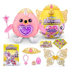 Jucarie de plus RAINBOCORNS Fairycorn Princess Surprise ZR9281O, 3 ani+, multicolor