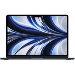 Laptop MacBook Air 13.6 inch M.2 16GB 512GB SSD macOS Monterey Midnight, Apple