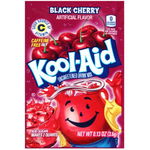 Kool Aid Black Cherry Sachet - amestec de băutură cu gust de cireșe negre 3.6g, Kool Aid