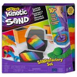 Spin Master Kinetic Sand Sand Maker Set de nisip colorat cu efecte (6061654), Spin Master