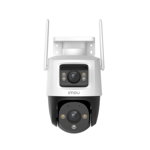 Camera IP Imou Ranger Dual 4K 8MP, Wi-Fi 6, 2 senzori de 3 si 5 MP, 2x 3.6mm, IR+LED 15m, Microfon, Difuzor, Alarma, Detectie AI, IPC-S2XP-8M0WED, IMOU
