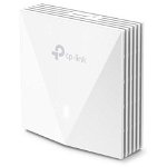 TP-Link Wireless Access Point EAP650-WALL, AX3000 Wireless Dual Band Indoor, 1× 10/100/1000 Mbps Ethernet Port, 1× 10/100/1000 Mbps Ethernet Port, Alimentator: 802.3af/at PoE, 2X antene interne, 5 GHz: Up to 2402 Mbps, 2.4 GHz: Up to 574 Mbps, TP-Link