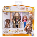 Set doua minifigurine Harry Potter Magical Minis Hermione Granger si Rubeus Hagrid, Spin Master