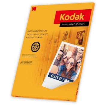 Hartie Kodak Textura canvas, stick up reaplicabil, 10 x 15 cm, 20 coli