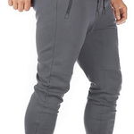 Pantaloni sport pentru barbati Litthing, poliester, gri, XXL