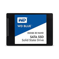 SSD WD Blue 3D 500GB 2.5'' 3D NAND SATA III, Western Digital