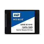 SSD WD Blue 3D 500GB 2.5'' 3D NAND SATA III, Western Digital