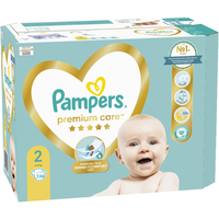 Scutece bebelusi Pampers Premium Care - Mini, Mărimea 2, 4-8 kg, 136 buc