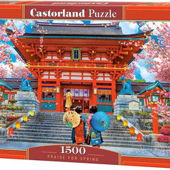 Puzzle Castorland, 1500 piese, Italian Alley Art Collection 152155 Puzzle Castorland, 1500 piese, Italian Alley Art Collection 152155