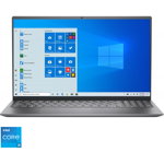 Laptop DELL 15.6'' Inspiron 5510 (seria 5000), FHD, Intel Core i5-11300H, 8GB DDR4, 256GB SSD, Intel Iris Xe, Win 10 Home, Platinum Silver