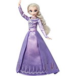 Papusa FROZEN Disney Frozen II Elsa din Arendelle E6844, 3 ani+, mov