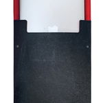 Husa laptop Ultra Slim Sleeve Black Vintage red, Paper Art