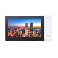 Monitor Videointerfon digital Dahua VTH2421FW-P, 7 inch TFT, PoE, slot card SD 8GB, alb, montare perete