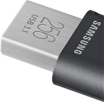 Memorie USB Flash Drive Samsung FIT Plus MUF-256AB/APC 256GB USB 3.1 Negru