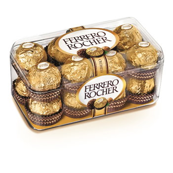 Praline Ferrero Rocher, 16 bomboane, 200g