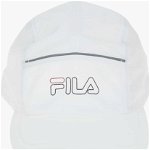 Fila Logo Printed Performance Cap With Mesh Details White