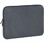 Husa laptop Rivacase Sleeve Antisoc 15.4 Dark Grey