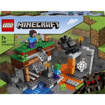 LEGO Minecraft Mina abandonata 21166, 248 piese, Lego