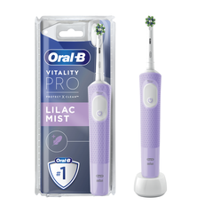 Periuta de dinti electrica Vitality Pro, Curatare 2D, 3 programe, 1 Incarcator, 1 Capat, Mov