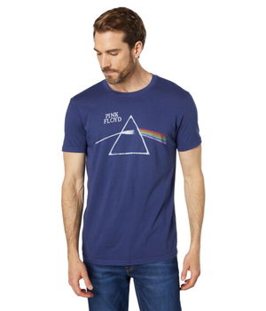 Imbracaminte Barbati Lucky Brand Pink Floyd Graphic Tee Evening Blue, Lucky Brand