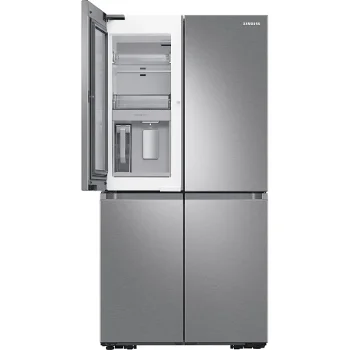 Side by Side Samsung RF65A967ESR/EO, 647 l, No Frost, Wifi SmartThings, Triple Cooling, Metal Cooling, Auto Ice Maker, BeverageCenter, Clasa E