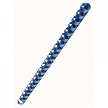Binding comb 14mm, blue, 100 pcs