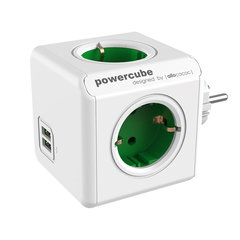 Prize PowerCube 4 Prize Schuko USB kom-1704
