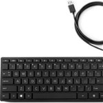 Tastatură cu fir HP Halley neagră SUA (9SR37AA), HP