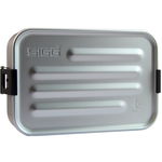 Cutie SIGG din aluminiu pentru alimente Plus, S (17.5 x 11.5 x 6.5 cm), argintie