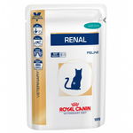 Hrana dietetica pentru pisici Royal Canin, Renal cu Ton, 12 buc x 85 g