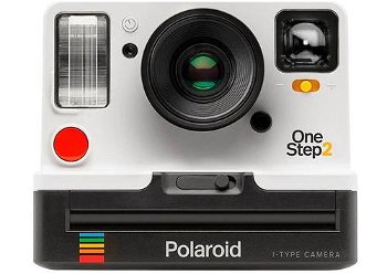 Nou! Aparat Foto Compact Instant Polaroid OneStep 2VF, acumulator 110mAh, Blitz integrat, Obiectiv 106mm (Alb)
