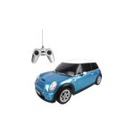 Rastar - Masinuta cu telecomanda Minicooper , Scara 1:18, Albastru