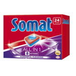 Detergent pentru masina de spalat vase Somat All in One, 24 tablete Detergent pentru masina de spalat vase Somat All in One, 24 tablete