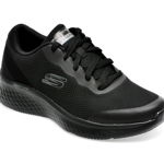 Pantofi sport SKECHERS negri, SKECH-LITE PRO, din material textil, Skechers