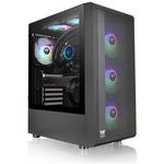 Sistem desktop ForIT OrionShadowV2, AMD Ryzen 5 4600G 3.7GHz, 16GB DDR4 3200MHz, SSD 500 GB, GeForce RTX 3060 12GB