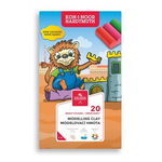 
Plastilina 20 culori LEU
