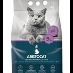 ARISTOCAT Bentonite Plus Nisip pentru litiera pisicilor, din bentonita cu lavanda 5 L, ARISTOCAT