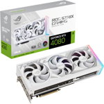 ASUS ROG -STRIX-RTX4080-16G-WHITE NVIDIA GeForce RTX 4080 16 GB GDDR6X DLSS 3