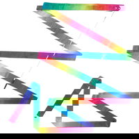 Măciuci Gimnastică Ritmică 36 cm Roz, DOMYOS