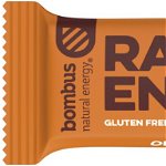
Baton Proteic Raw Energy cu Portocale si Boabe de Cacao, 50g Bombus
