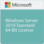 Microsoft Windows Server 2019 Standard 16 Cores, Box, DVD, Microsoft