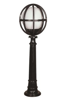 Lampă de Podea pentru exterior, Negru, 30x130x30 cm, Avonni