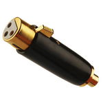 Conector Adaptor XLR-RCA Kacsa Audio MC-931G ks8179