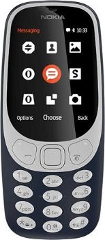 Telefon mobil Nokia 3310, 2017, TFT 2.4", 16MB, Dual Sim, Albastru