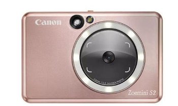 Camera foto instant Canon Zoemini S2, 8 MP, Bluetooth, MicroSD, NFC, F/2.2, Tehnologie ZINK (Roz), Canon
