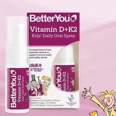 Vitamina D3 K2 Kids Oral Spray (15 ml), BetterYou,