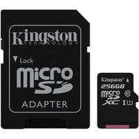 Card microsdxc kingston canvas select 256gb