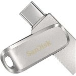 Memorie USB Sandisk Ultra® Luxe Dual Drive 1TB, USB 3.1/USB Type-C, Metal