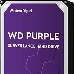Hard Disk WD Purple Surveillance, 4TB, 5400 RPM, SATA3, 256MB, WD42PURU